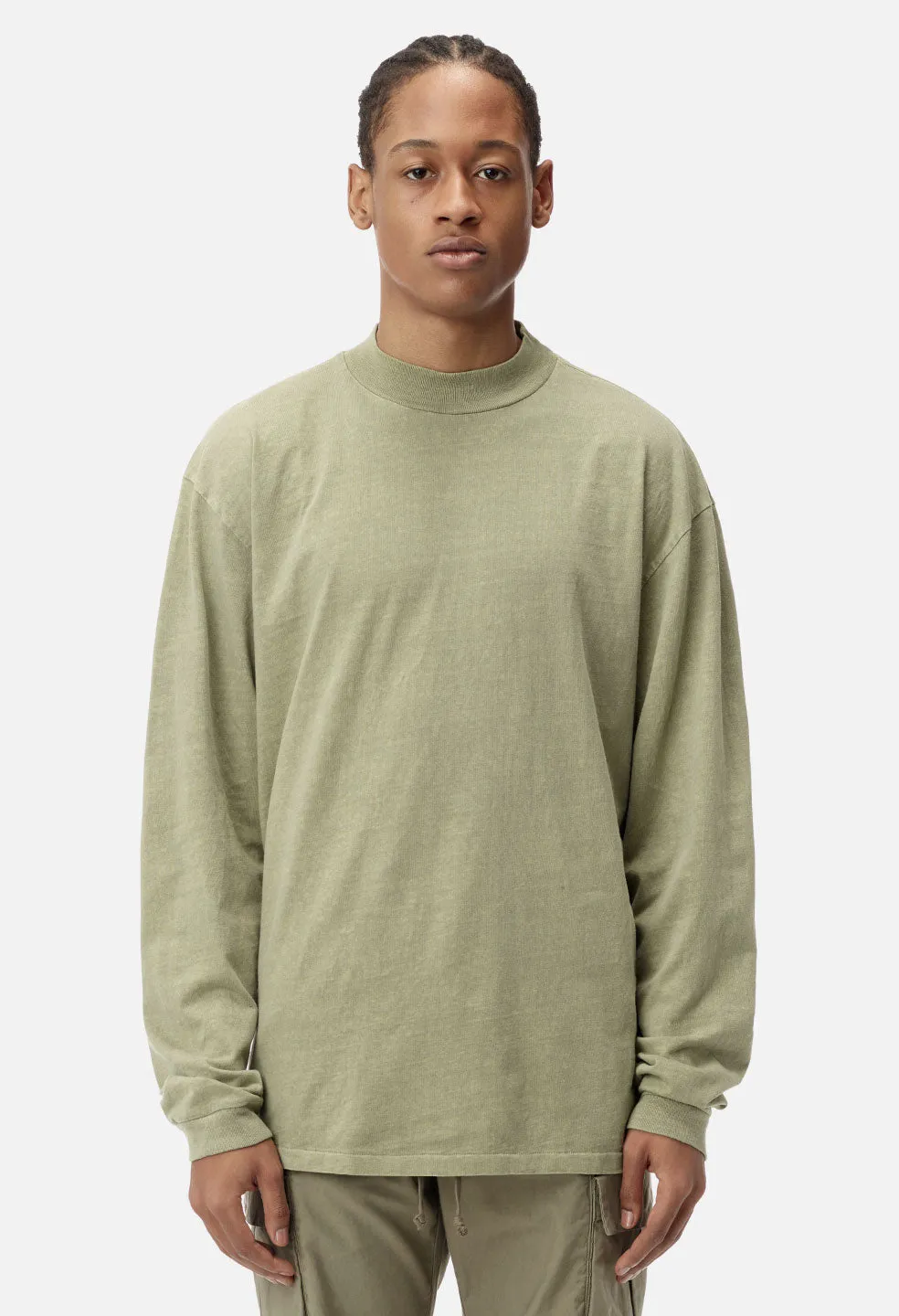 900 LS Mock Tee / Sage