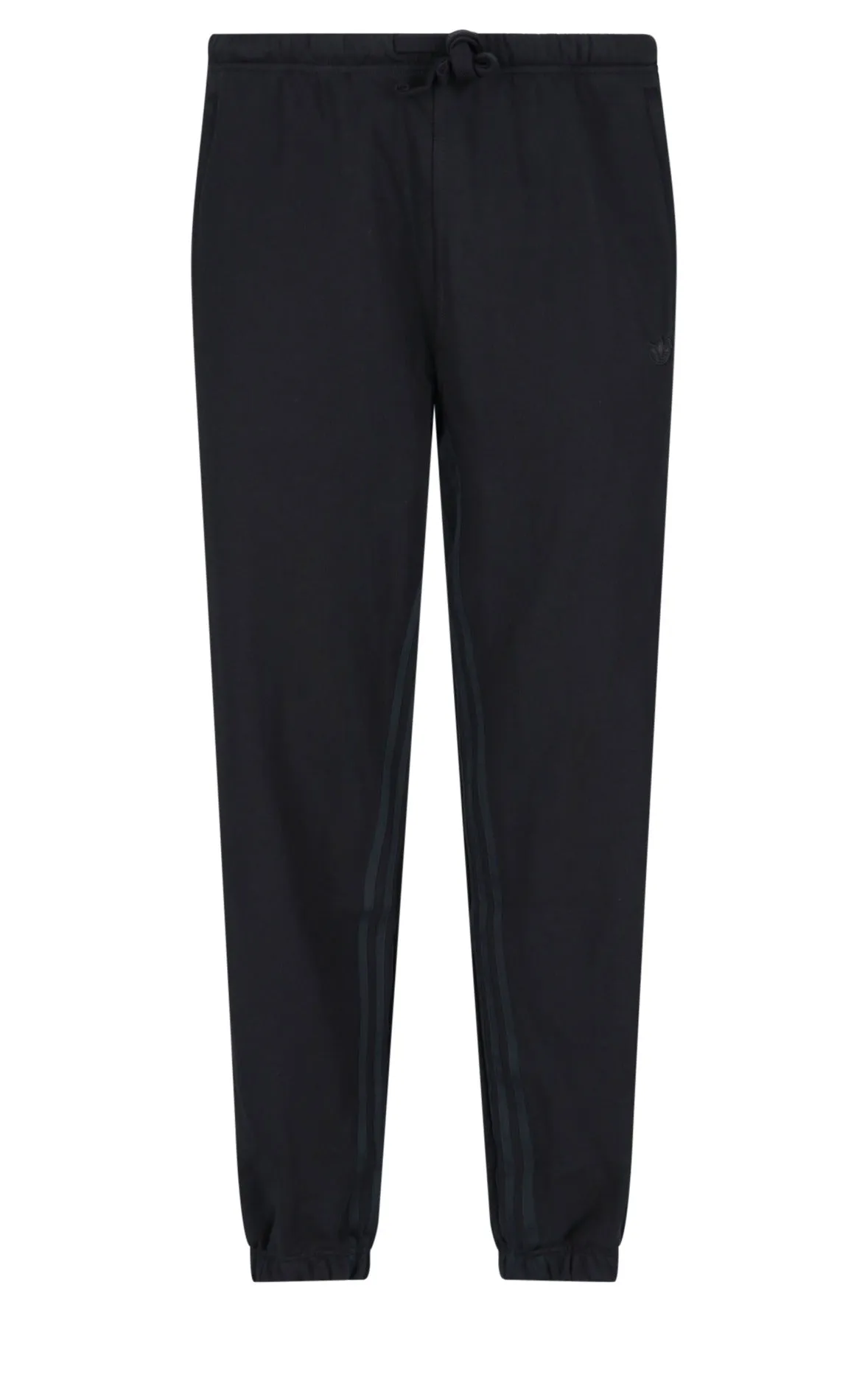 Adidas Logo Embroidered Drawstring Jogging Pants