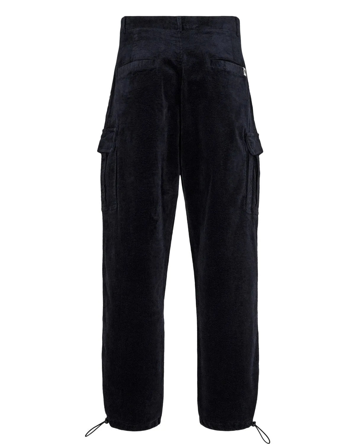 AKJAN CORD PLEAT CARGO PANTS - Sky Captain