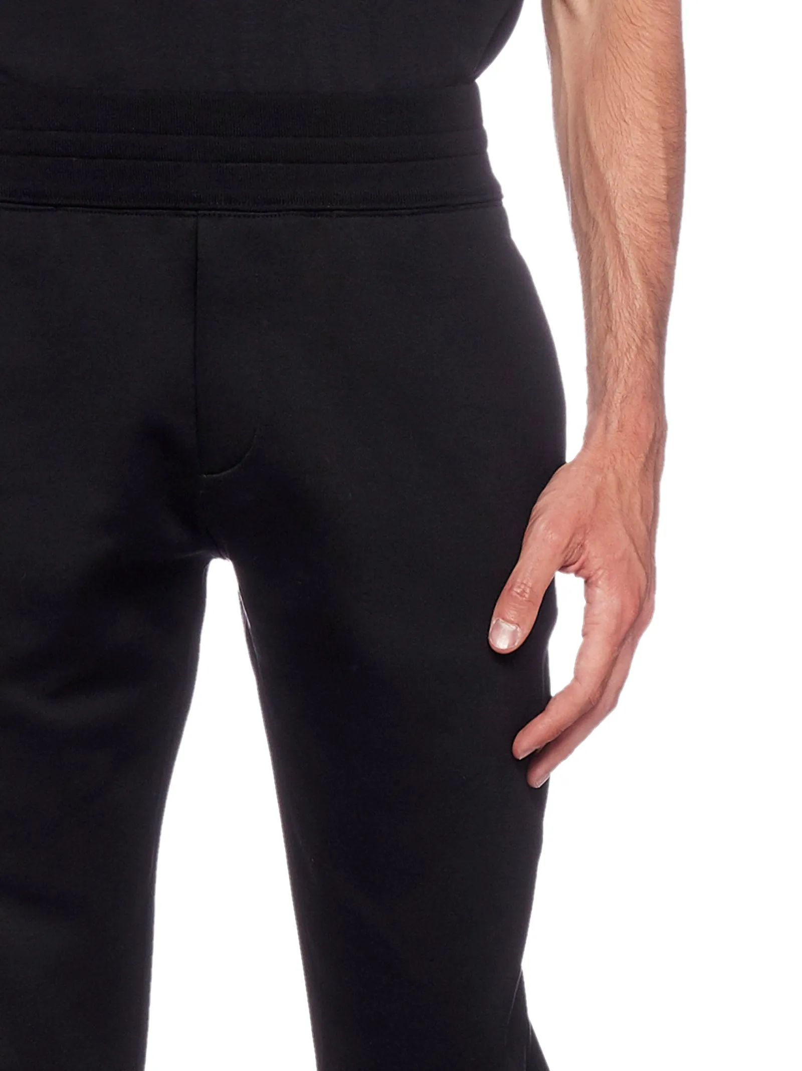 Alexander McQueen Graffiti Logo Patch Jogging Pants