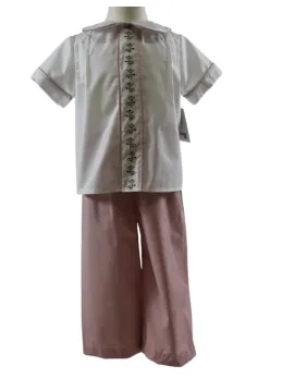 Anvy - Red Mac Pant Set