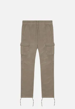 Back Sateen Cargo Pants / Dust