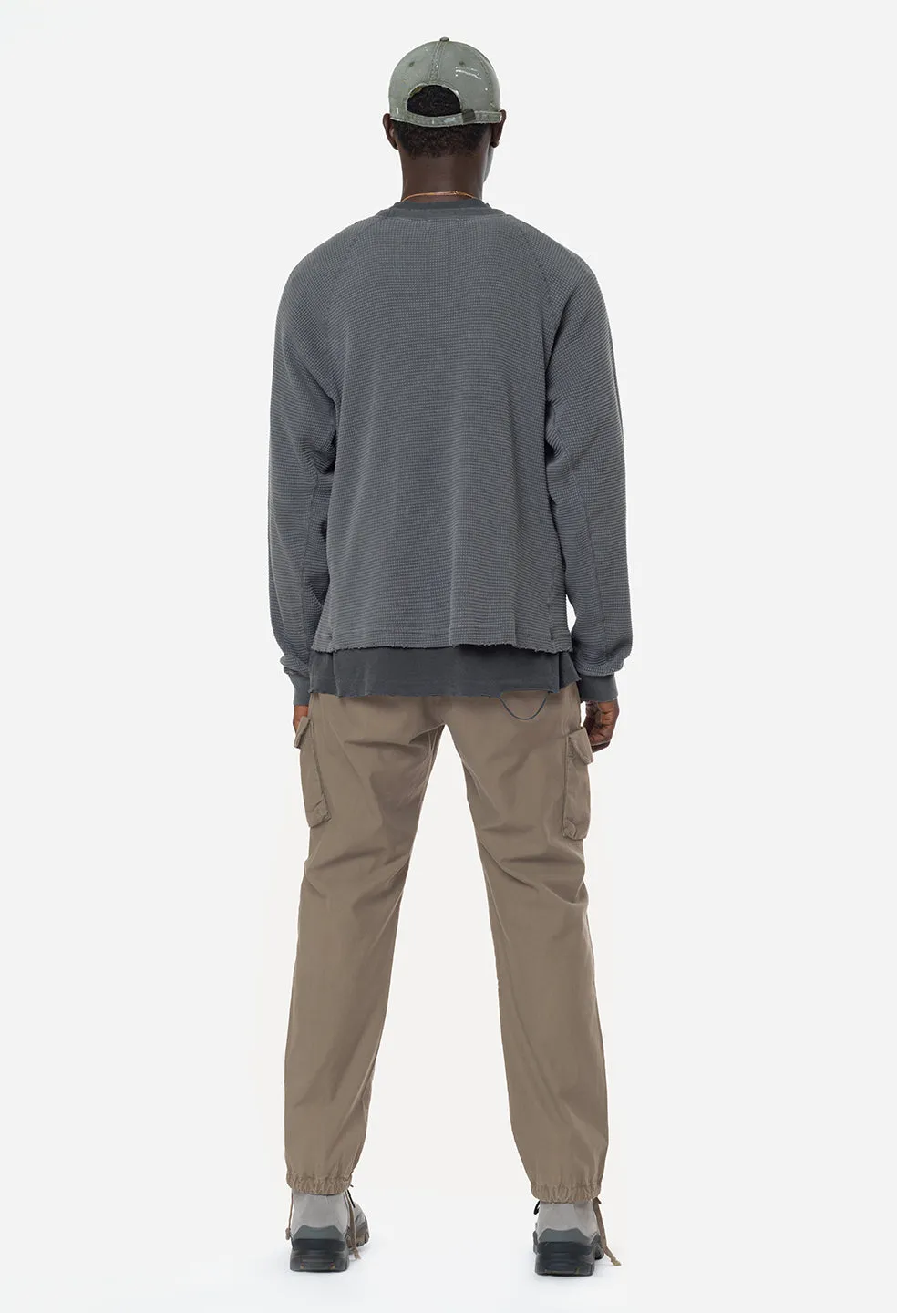 Back Sateen Cargo Pants / Dust
