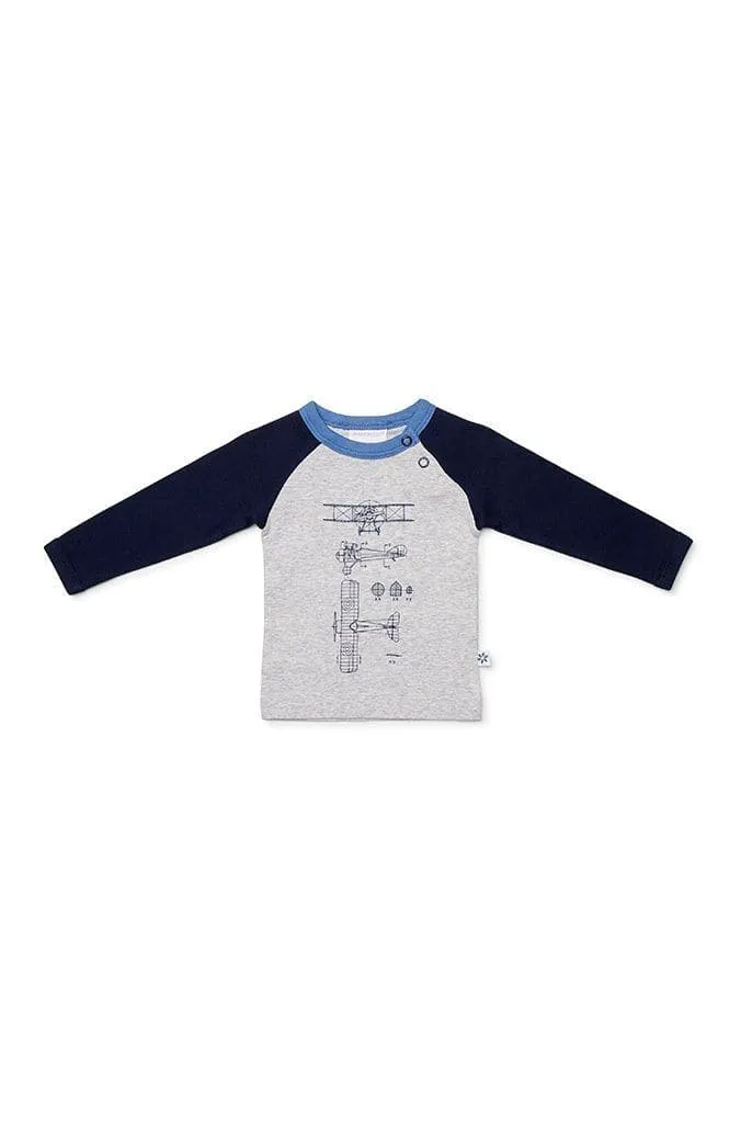 Blueprint Long Sleeve Top, Legging and Pants Set