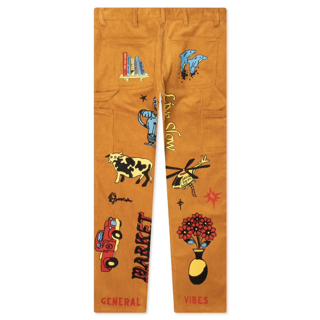 Boosted Club Corduroy Pants - Rattan