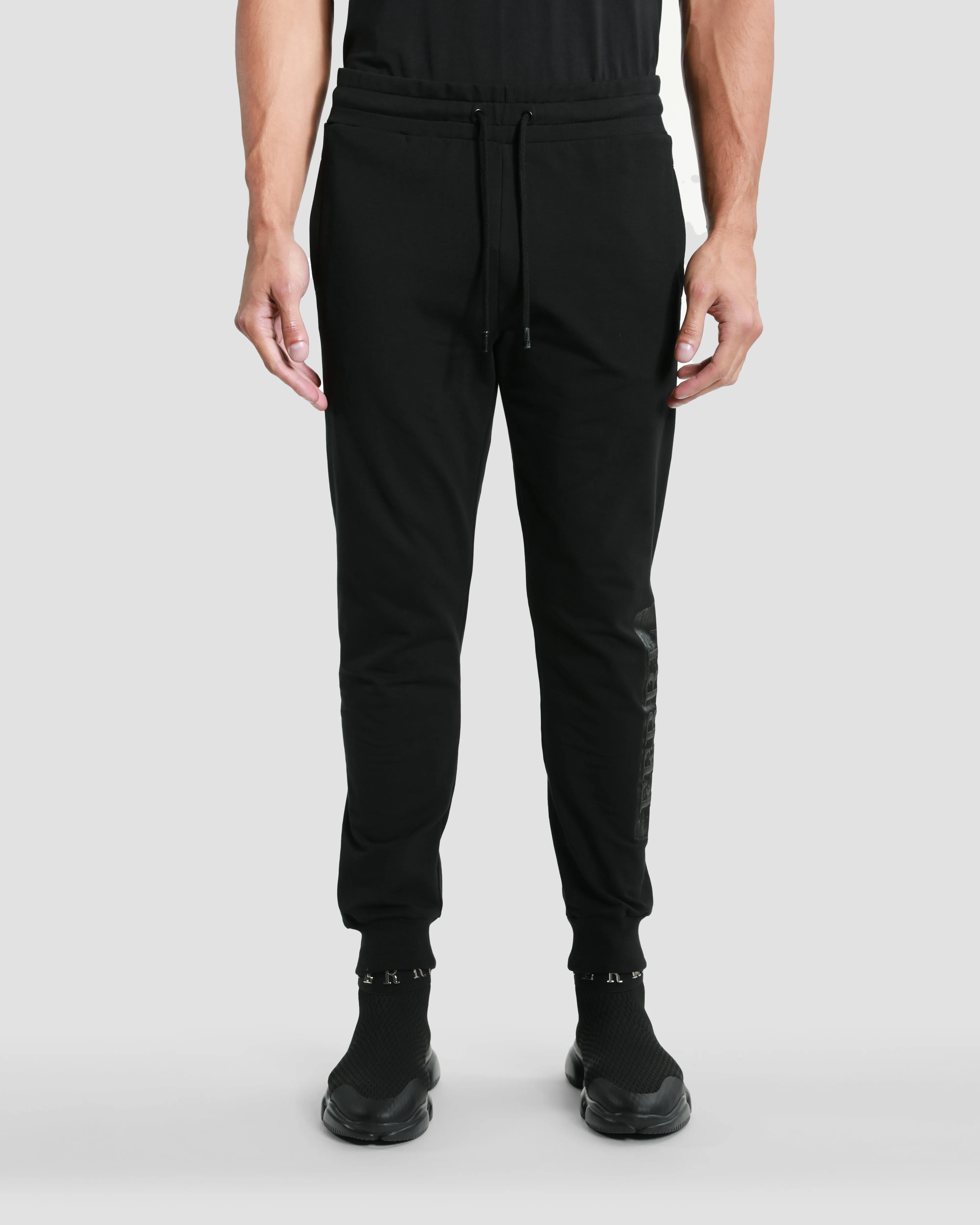 Brand Embossed Side Track Pants