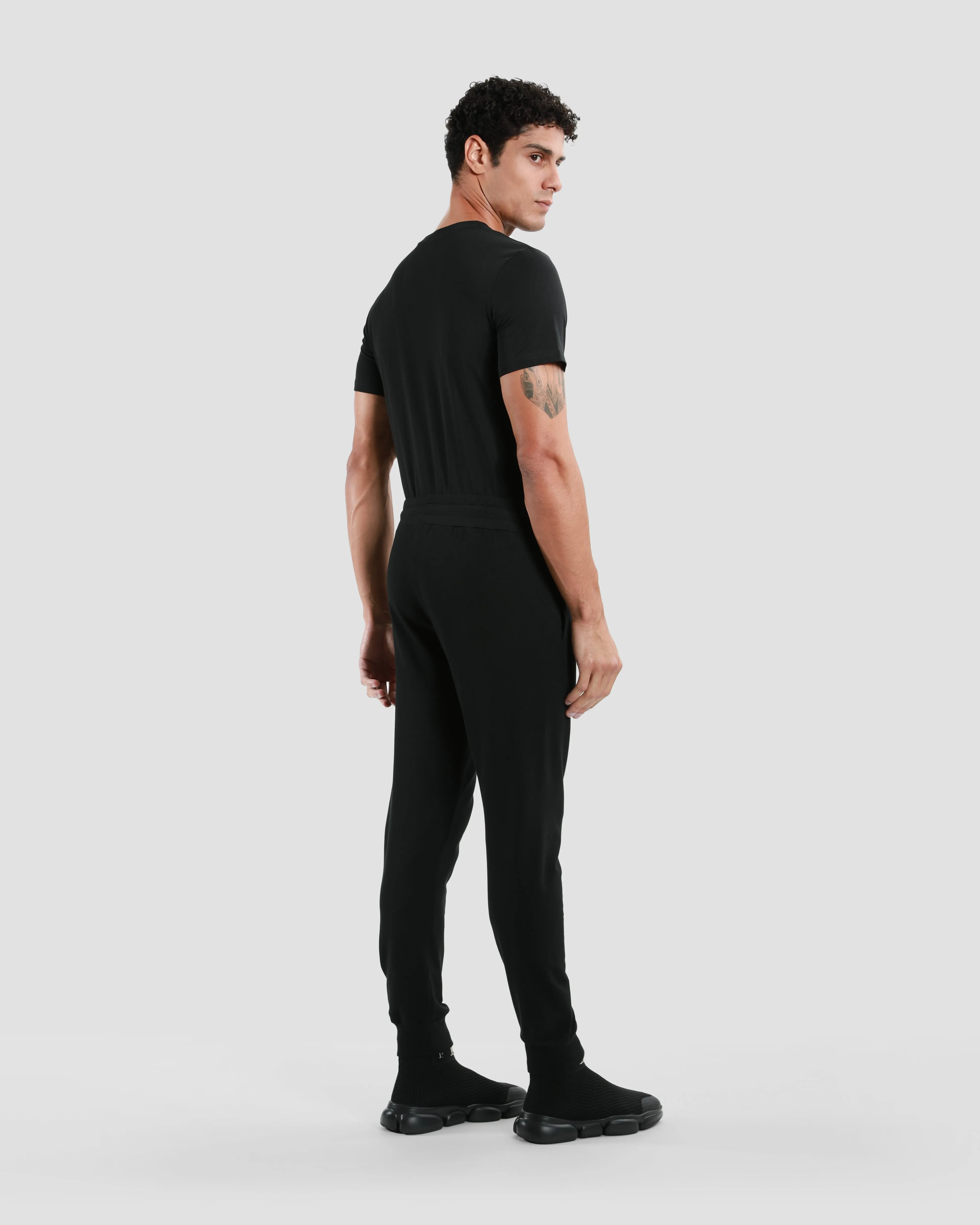 Brand Embossed Side Track Pants