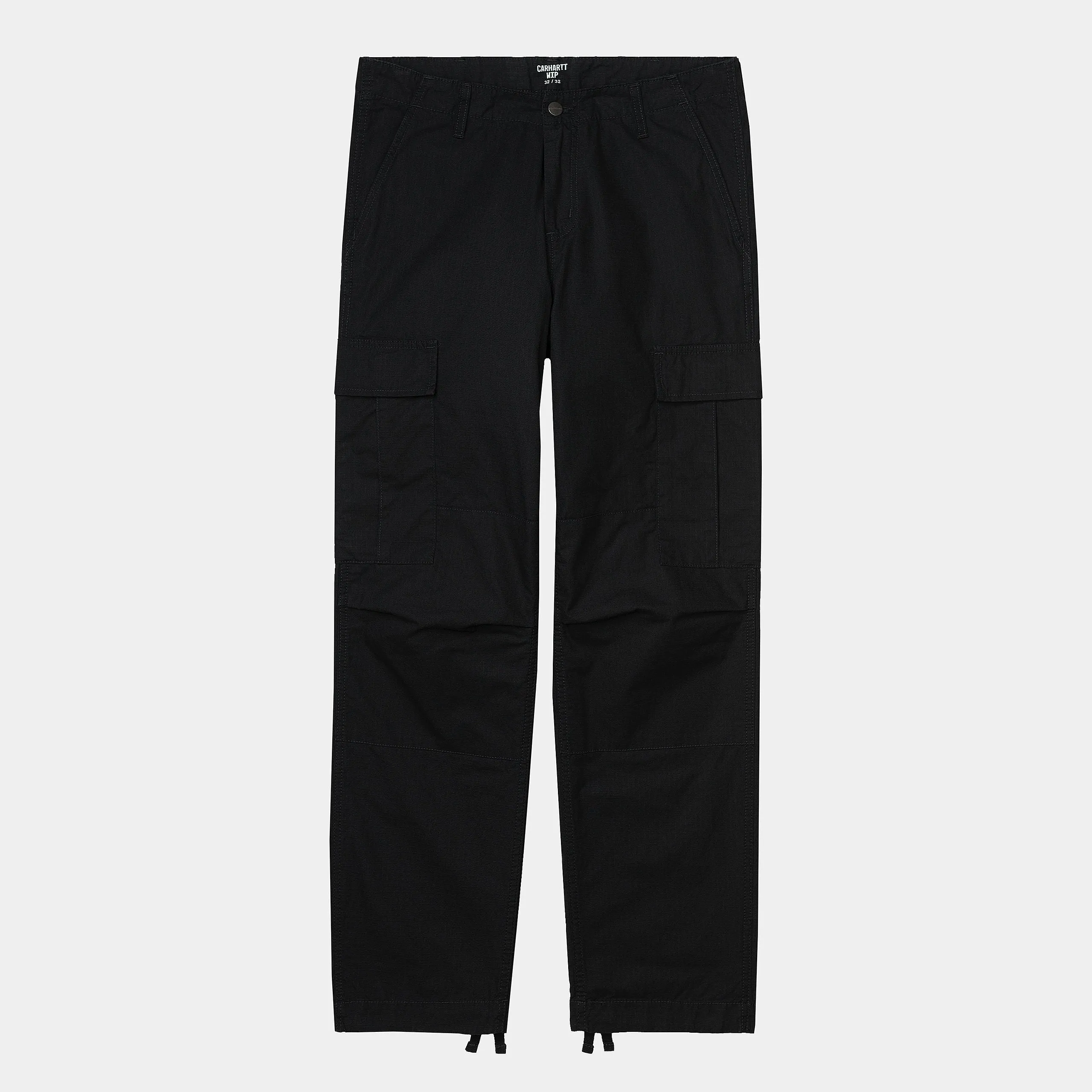 Carhartt Regular Cargo Pant - Black Rinsed
