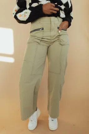 *Carter Cargo Pants in Olive FINAL SALE