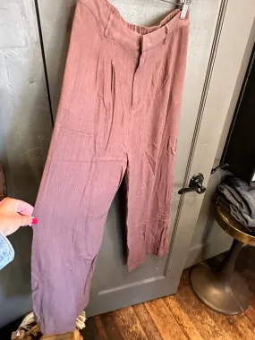 Chocolate Roadtrip Linen Pants