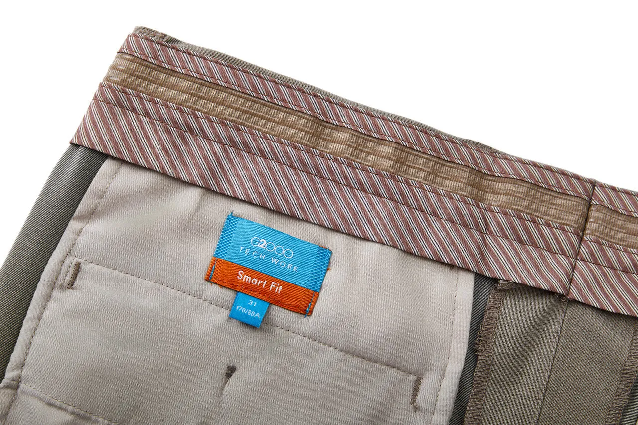 Compact Multi-Way Stretch Formal Pants in Smart Fit