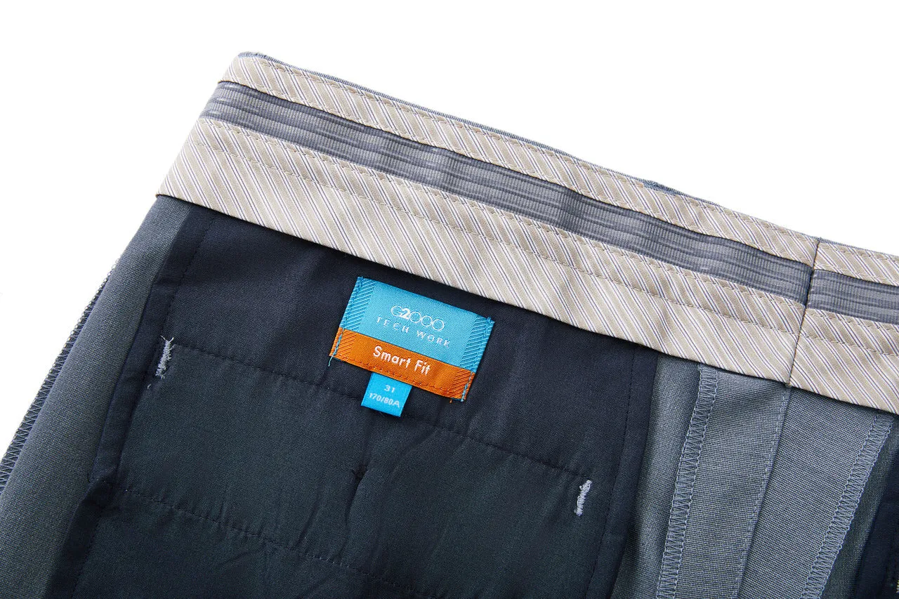 Compact Multi-Way Stretch Formal Pants in Smart Fit