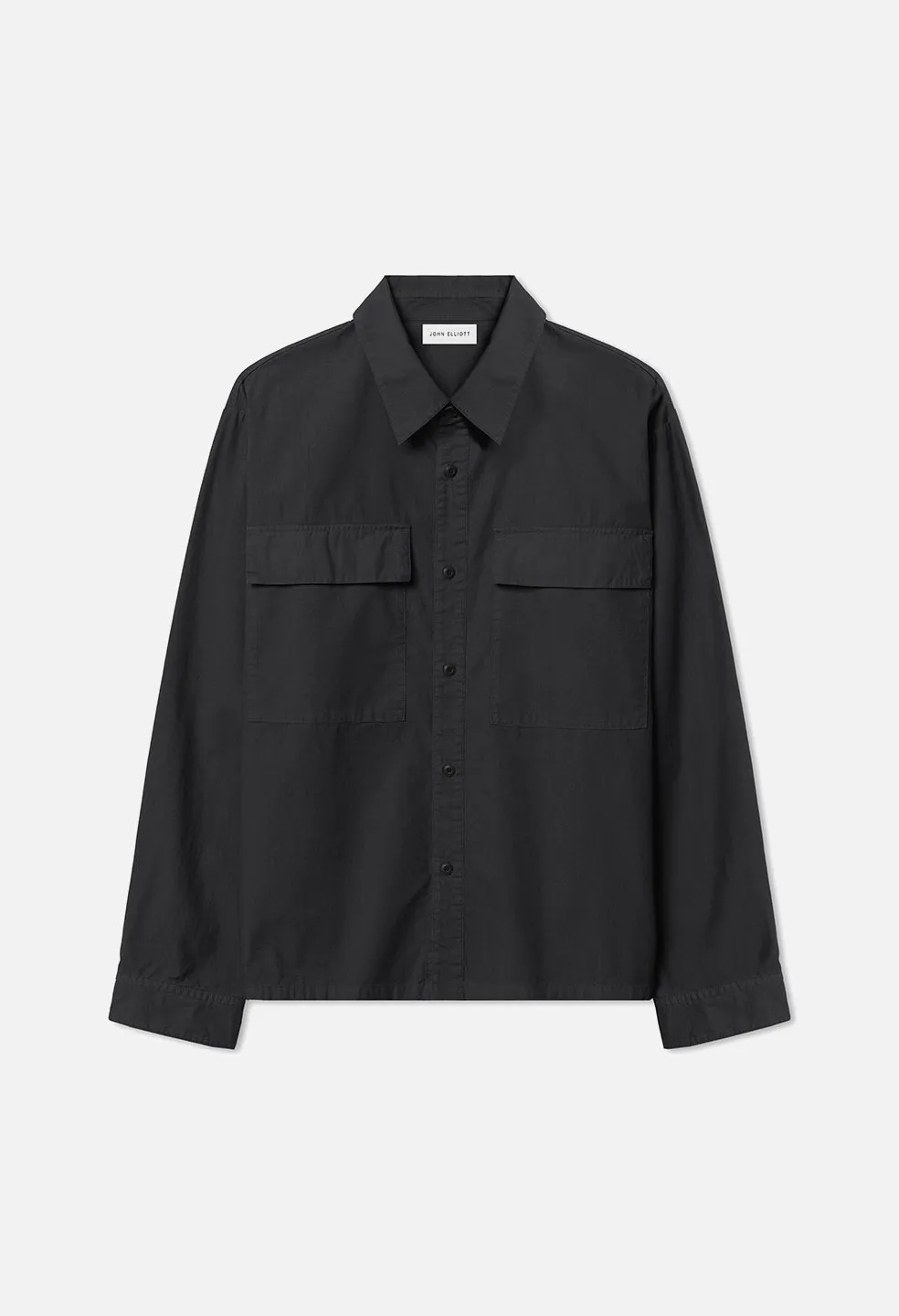 Cotton Himalayan Work Shirt / Black