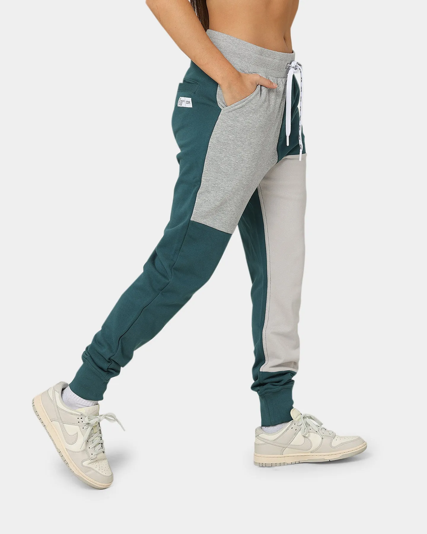 DOPE Panel Track Pants Multi-coloured/Grey