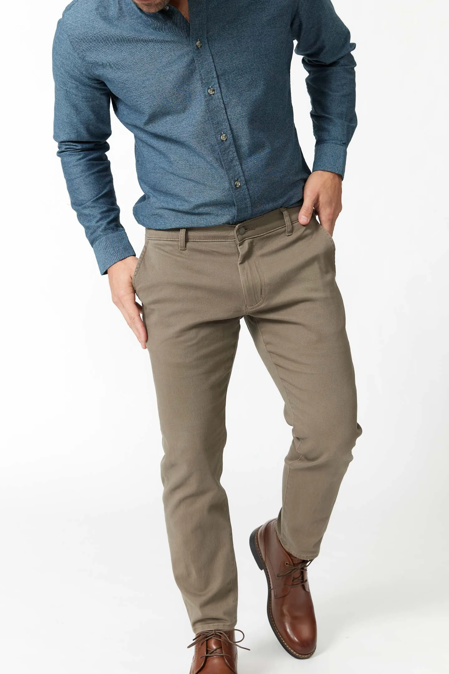 Driftwood Lightweight Stretch Chinos