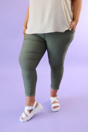 Heidi Jogger in Khaki