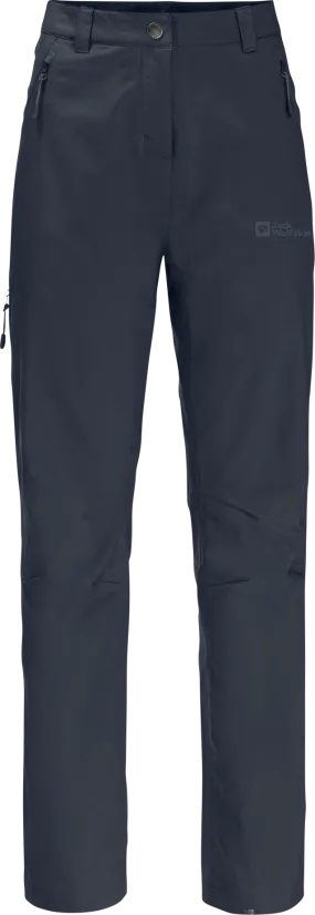 Jack Wolfskin Women&#x27;s Active Track Pants Night Blue | Buy Jack Wolfskin Women&#x27;s Active Track Pants Night Blue here | Outnorth