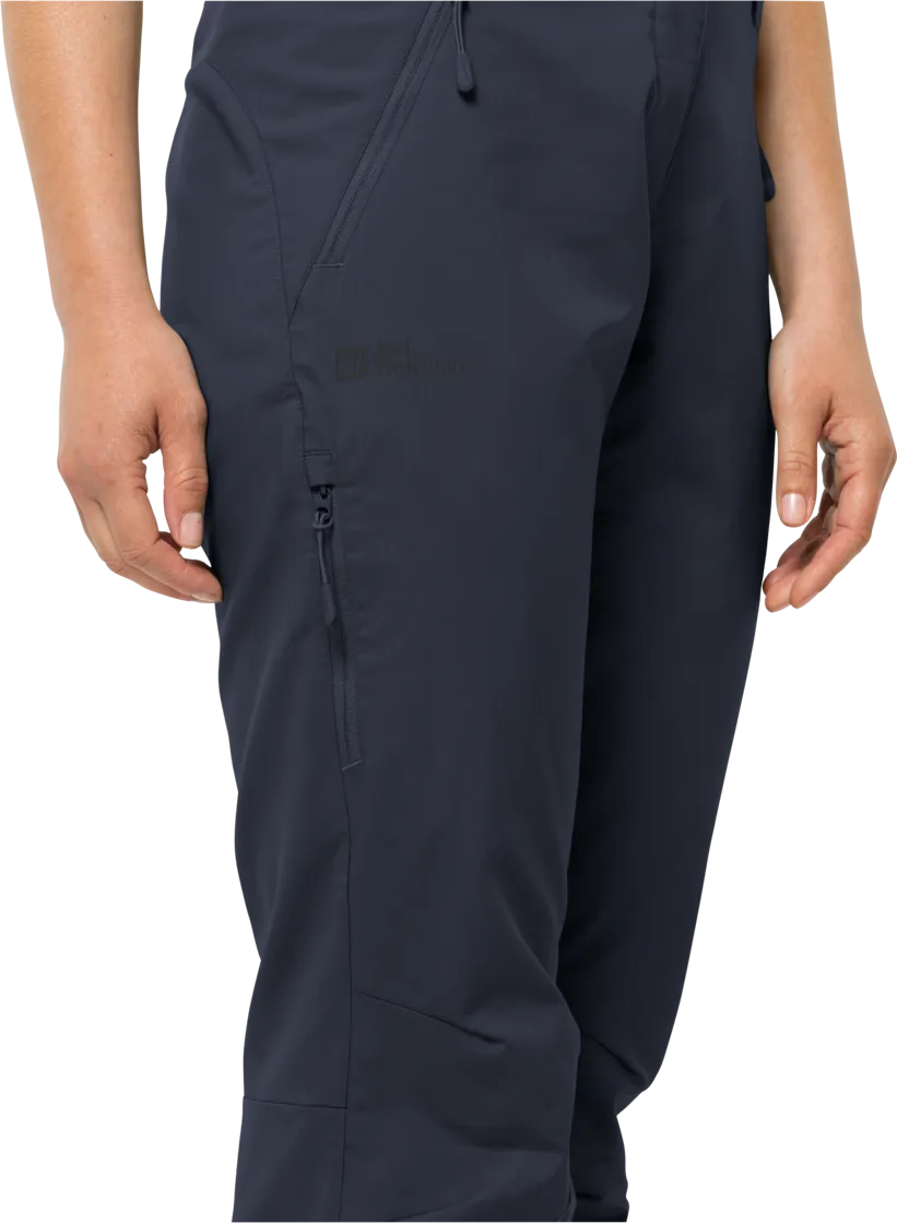 Jack Wolfskin Women&#x27;s Active Track Pants Night Blue | Buy Jack Wolfskin Women&#x27;s Active Track Pants Night Blue here | Outnorth