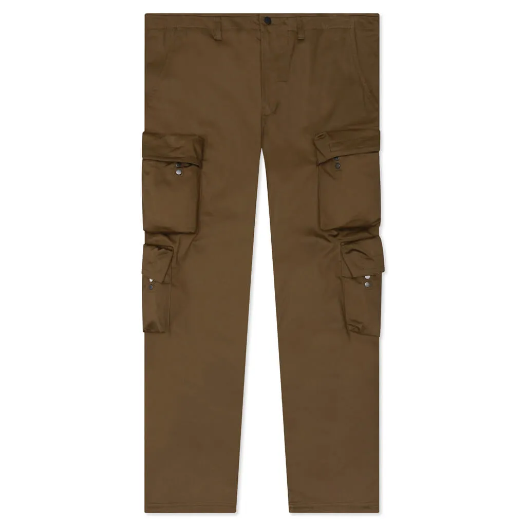 Keane Cargo Pants - Medium Brown