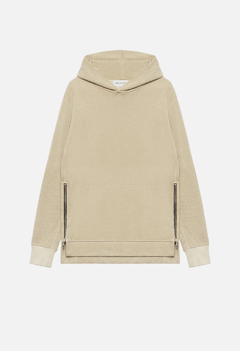 Loopwheel Nep Hooded Villain / Flax