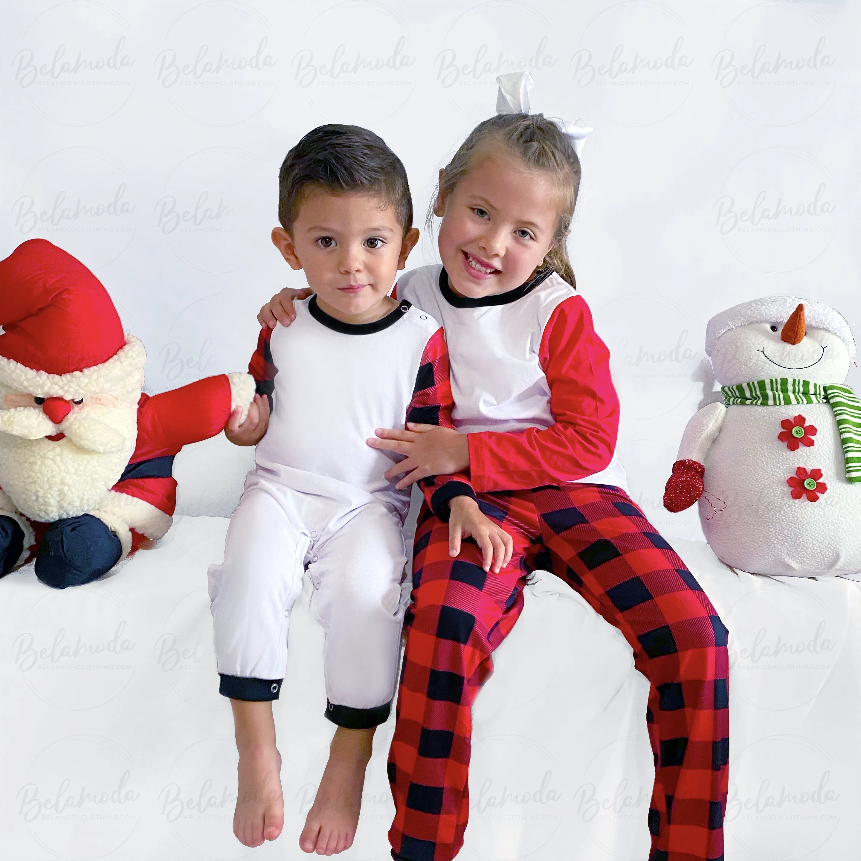 Matching Custom Christmas Pajams