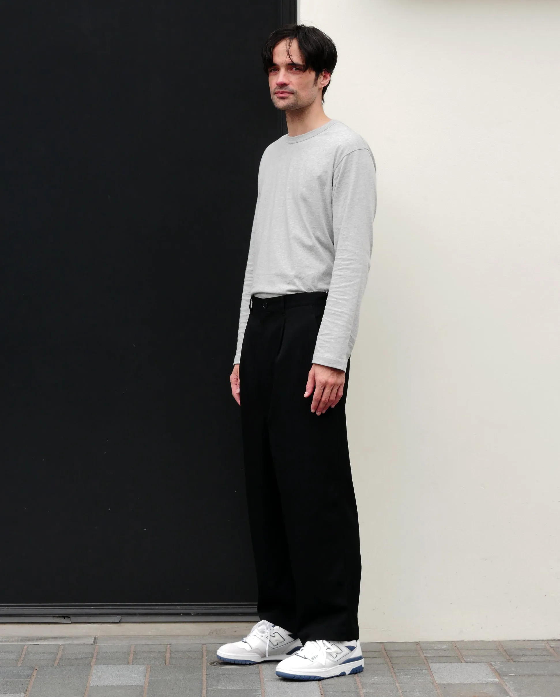 P102 PANTS / BLACK