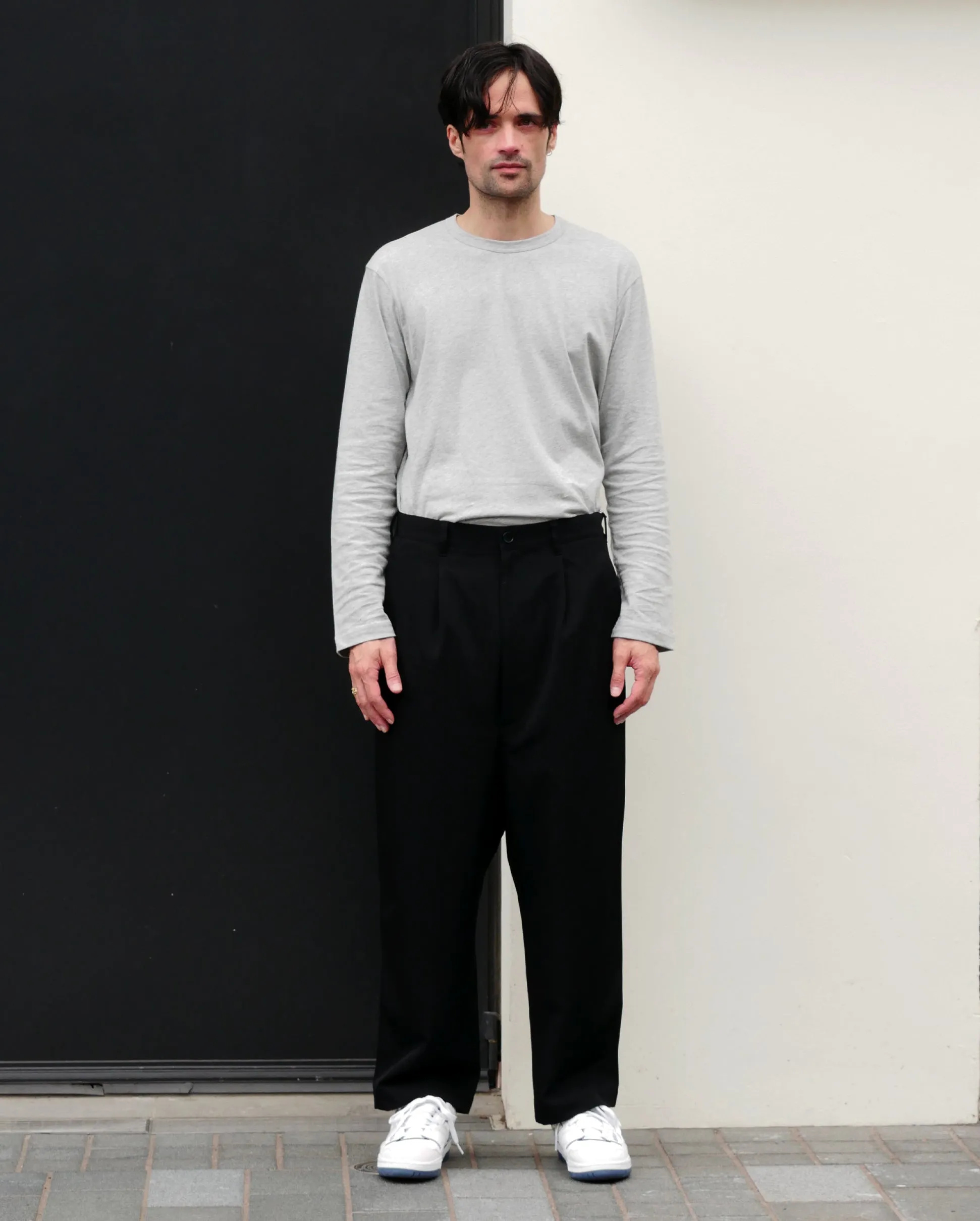 P102 PANTS / BLACK