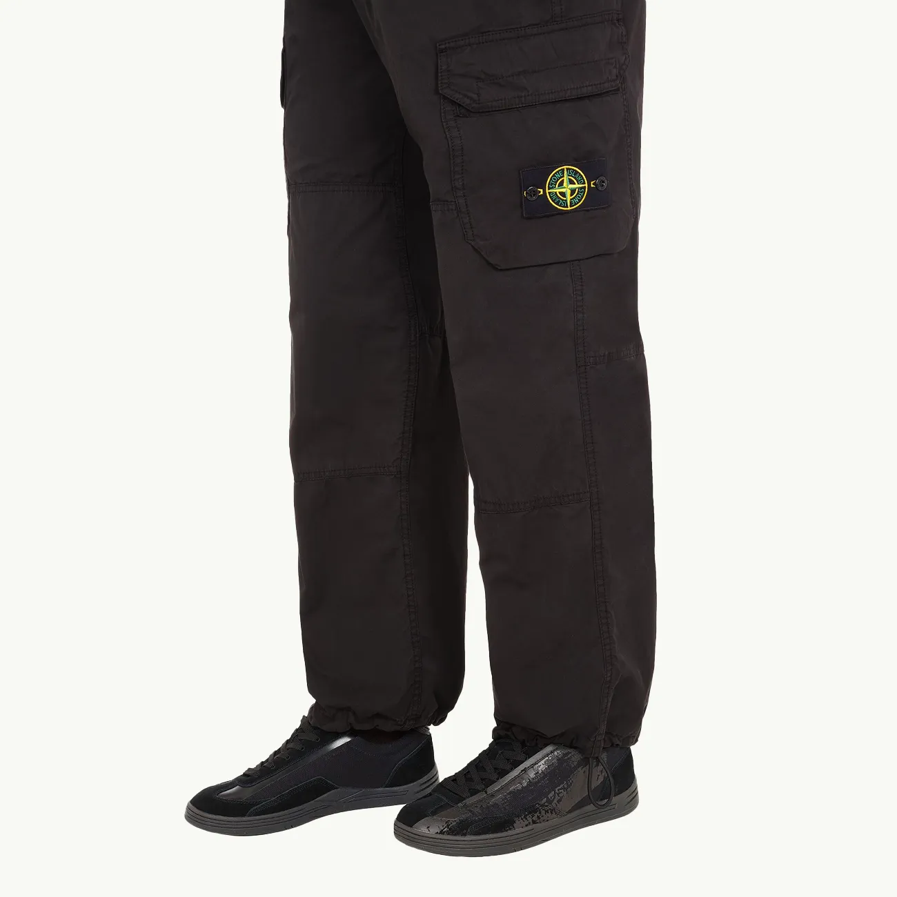 Pants Straight Leg Cargo - Black 2979