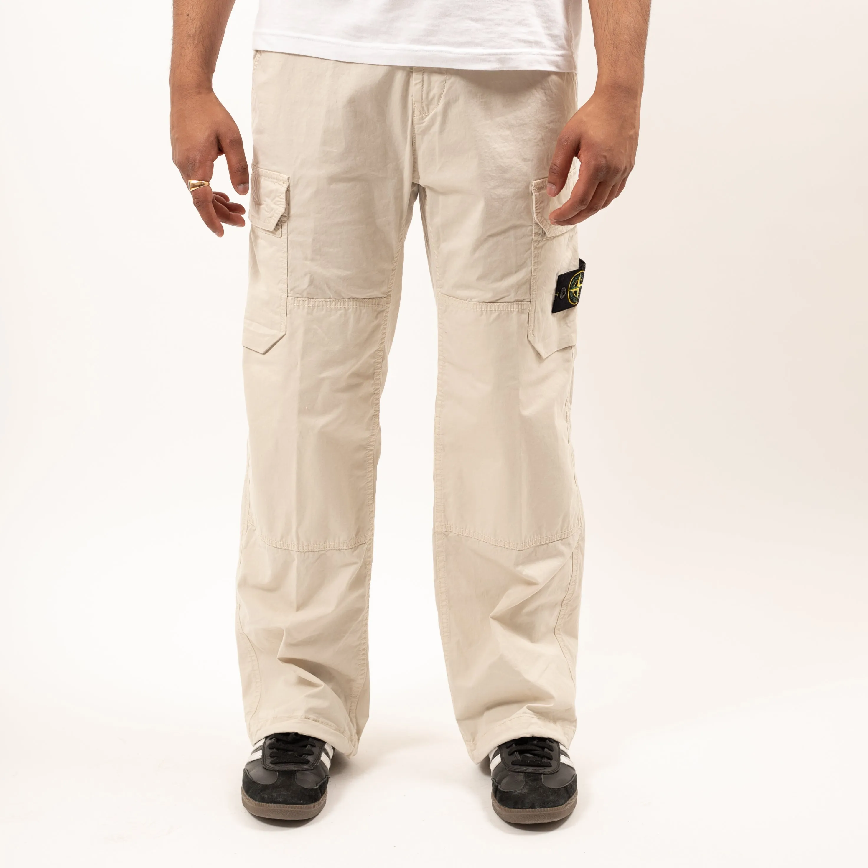 Pants Straight Leg Cargo - Plaster 9779