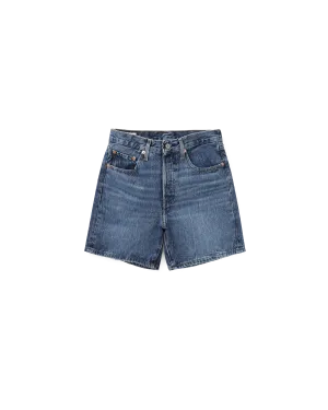 RED TAB / 501 MID THIGH SHORT (WOMEN)