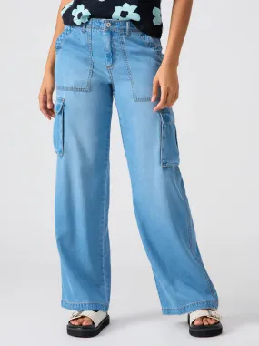 REISSUE CARGO DENIM PANT - SANCTUARY