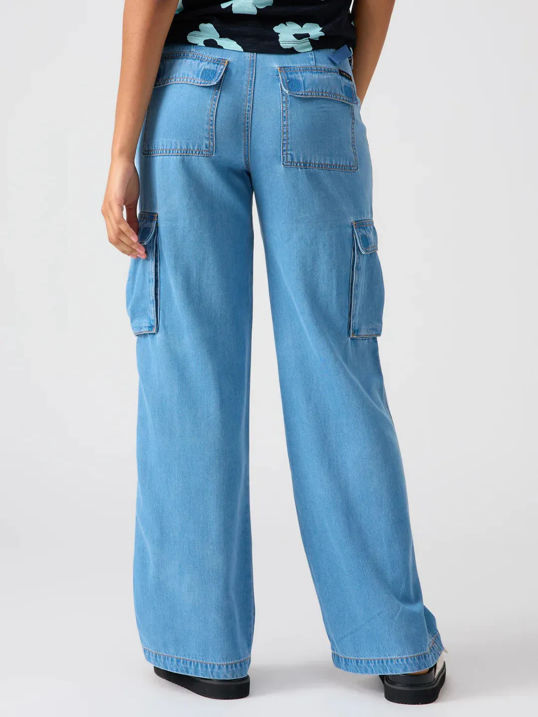 REISSUE CARGO DENIM PANT - SANCTUARY