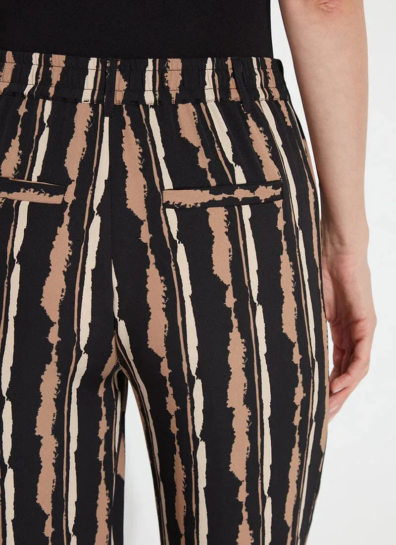 Renee Pant in intermission stripe by Lysse