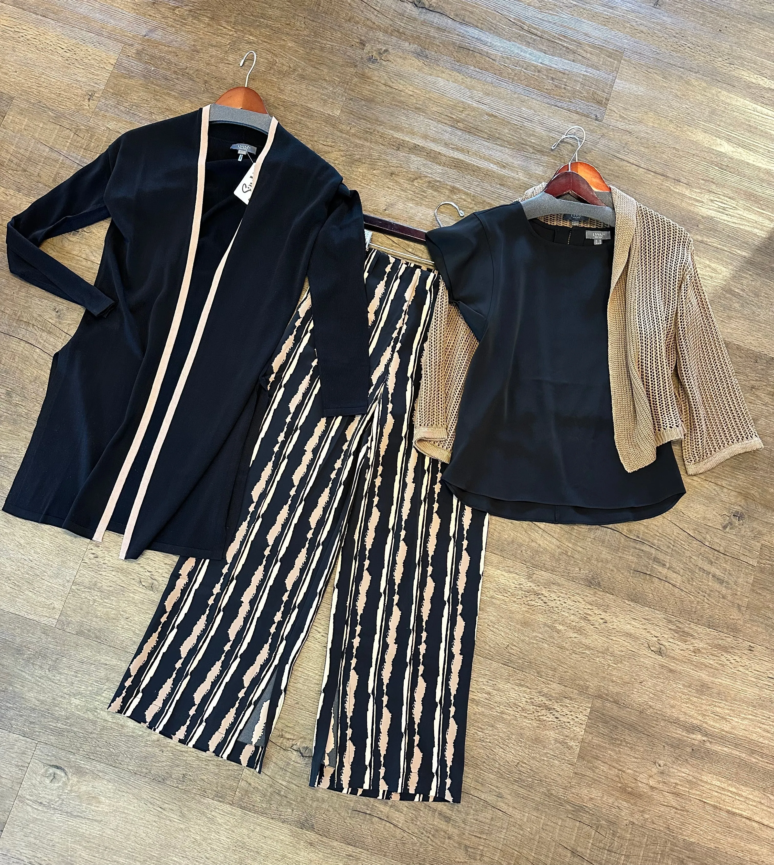 Renee Pant in intermission stripe by Lysse