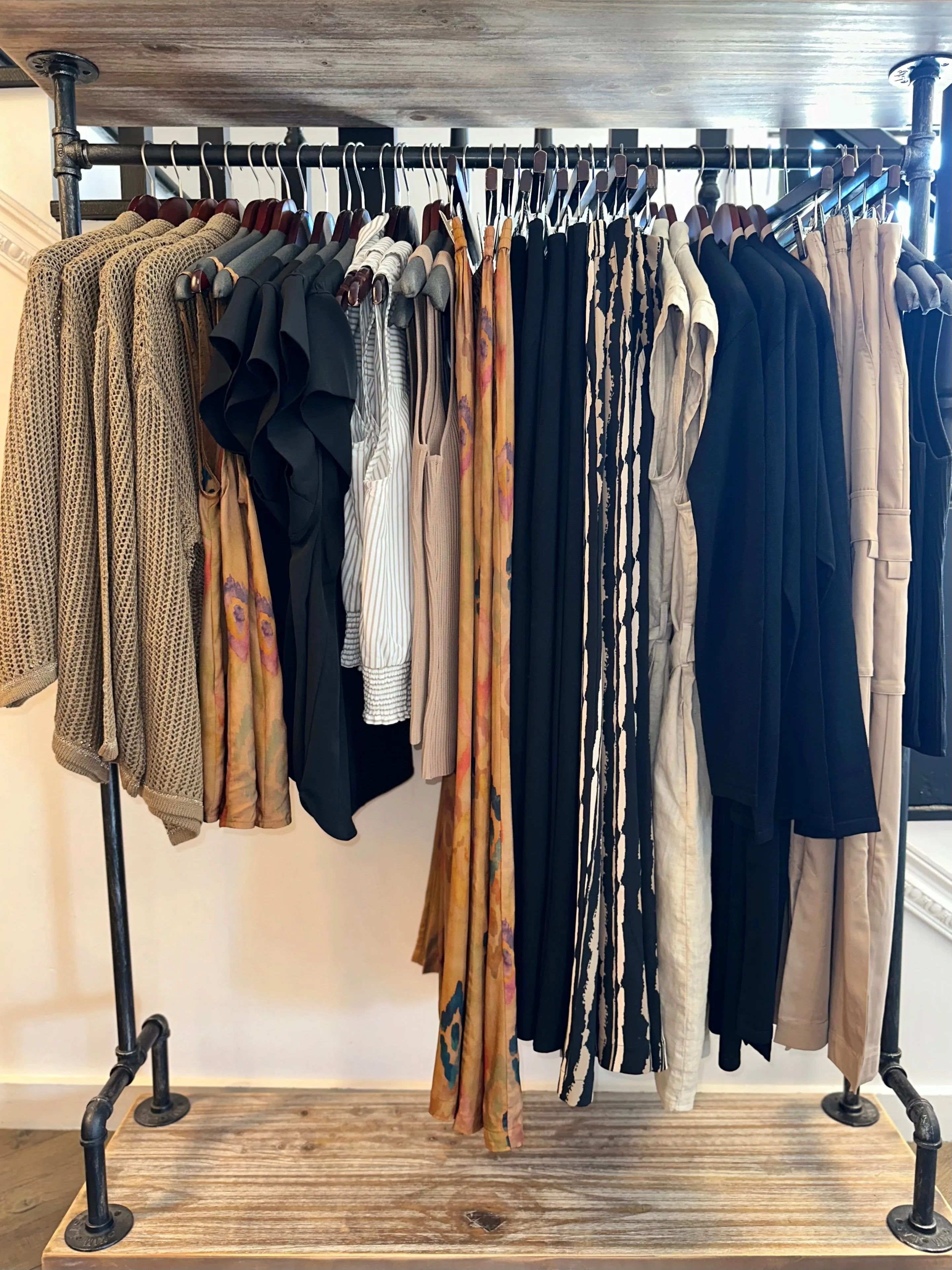 Renee Pant in intermission stripe by Lysse
