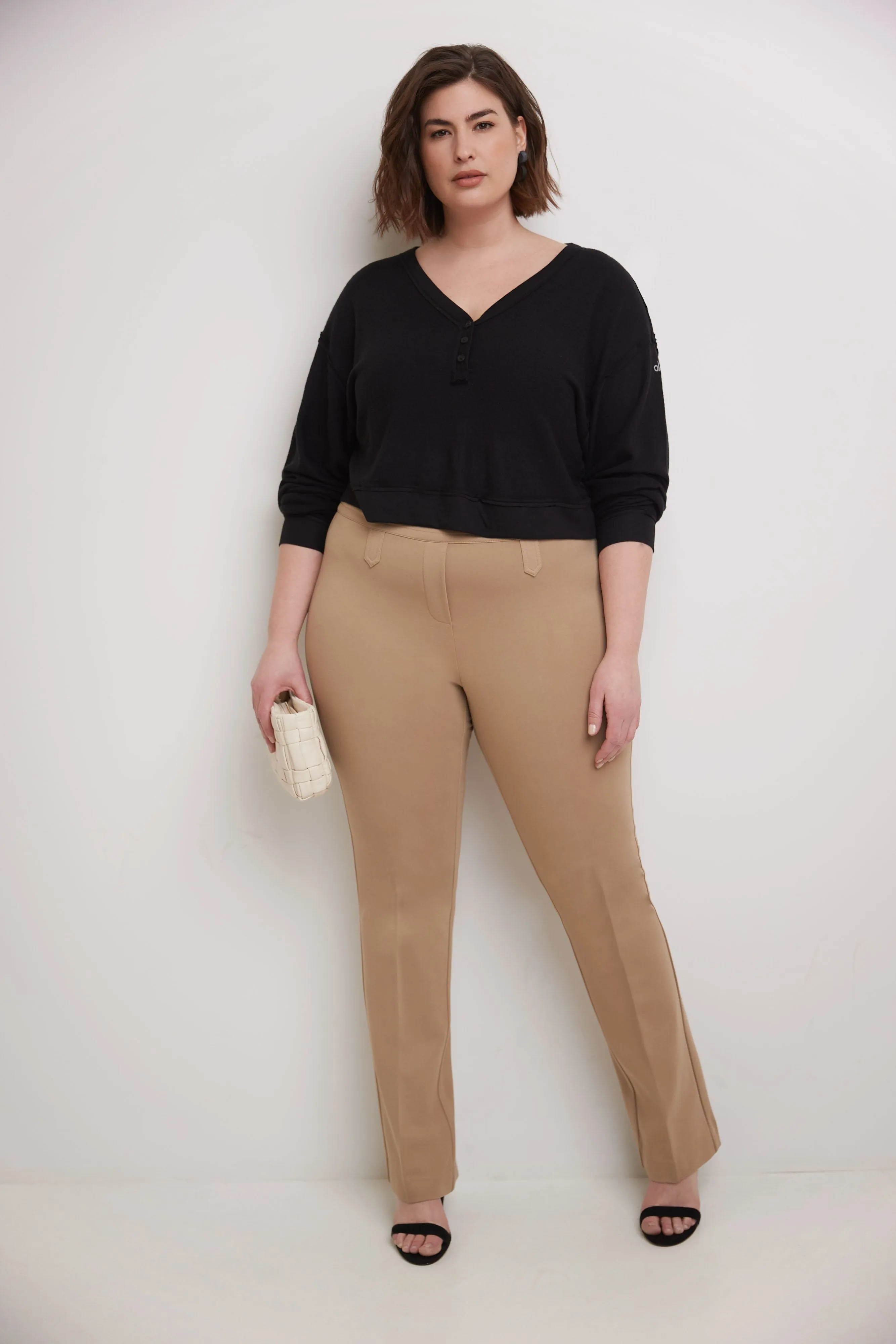Secret Figure Curvy Bootcut Pants with Tummy Control