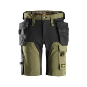Snickers&#x20;Work&#x20;Shorts&#x20;Holster&#x20;Pockets&#x20;4-Way&#x20;Stretch&#x20;6175&#x20;Green