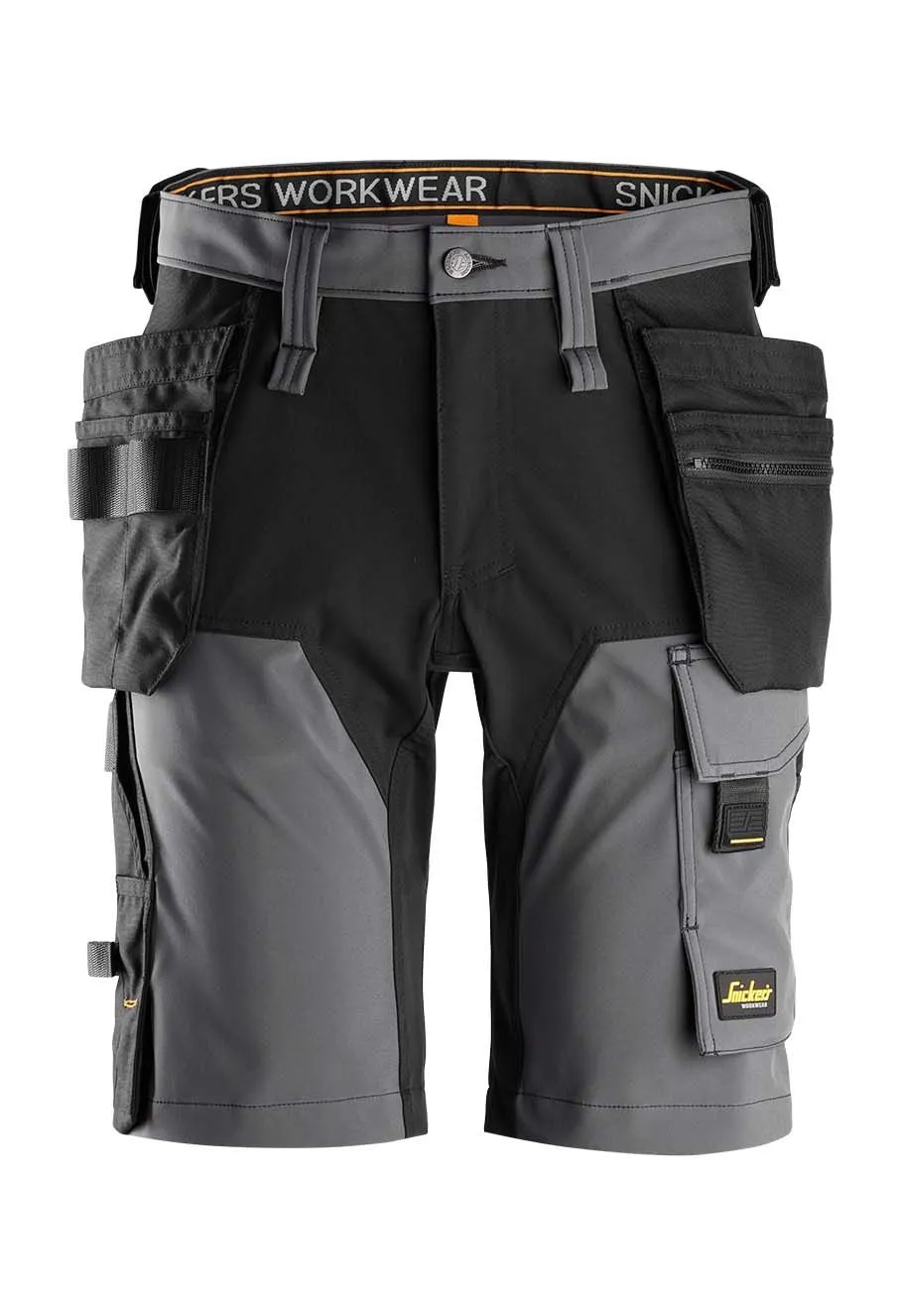Snickers&#x20;Work&#x20;Shorts&#x20;Holster&#x20;Pockets&#x20;4-Way&#x20;Stretch&#x20;6175&#x20;Grey