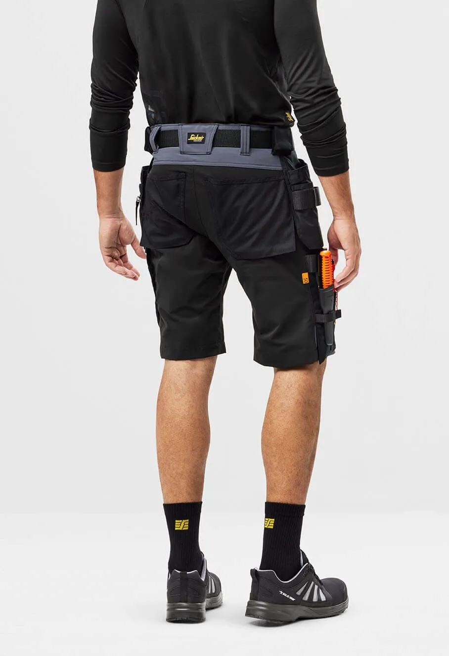 Snickers&#x20;Work&#x20;Shorts&#x20;Holster&#x20;Pockets&#x20;4-Way&#x20;Stretch&#x20;6175&#x20;Grey