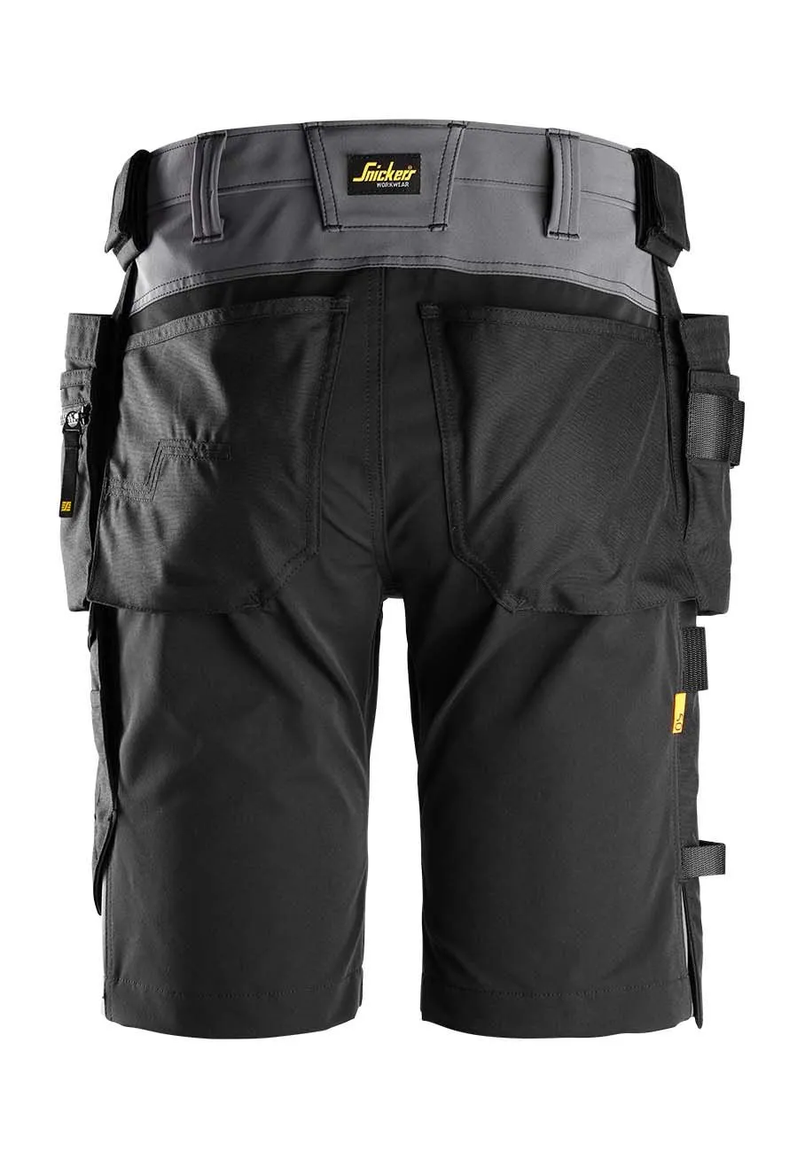 Snickers&#x20;Work&#x20;Shorts&#x20;Holster&#x20;Pockets&#x20;4-Way&#x20;Stretch&#x20;6175&#x20;Grey