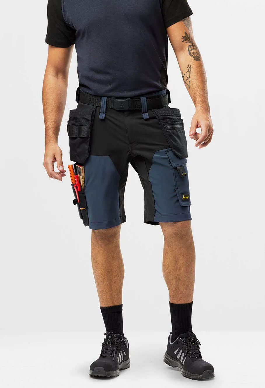 Snickers&#x20;Work&#x20;Shorts&#x20;Holster&#x20;Pockets&#x20;4-Way&#x20;Stretch&#x20;6175&#x20;Navy