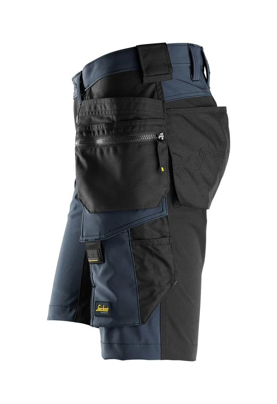 Snickers&#x20;Work&#x20;Shorts&#x20;Holster&#x20;Pockets&#x20;4-Way&#x20;Stretch&#x20;6175&#x20;Navy