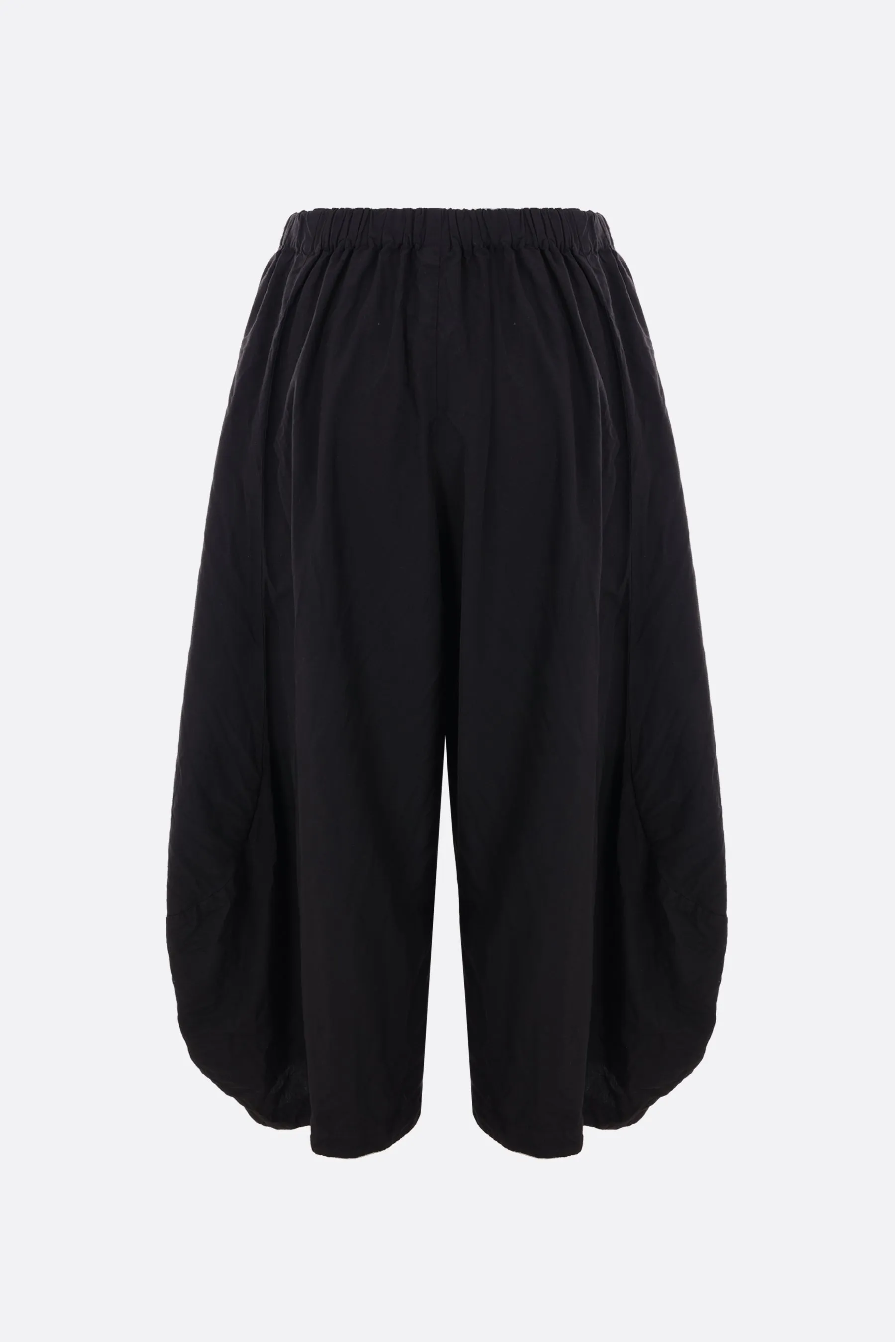 technical jersey oversized cropped pants