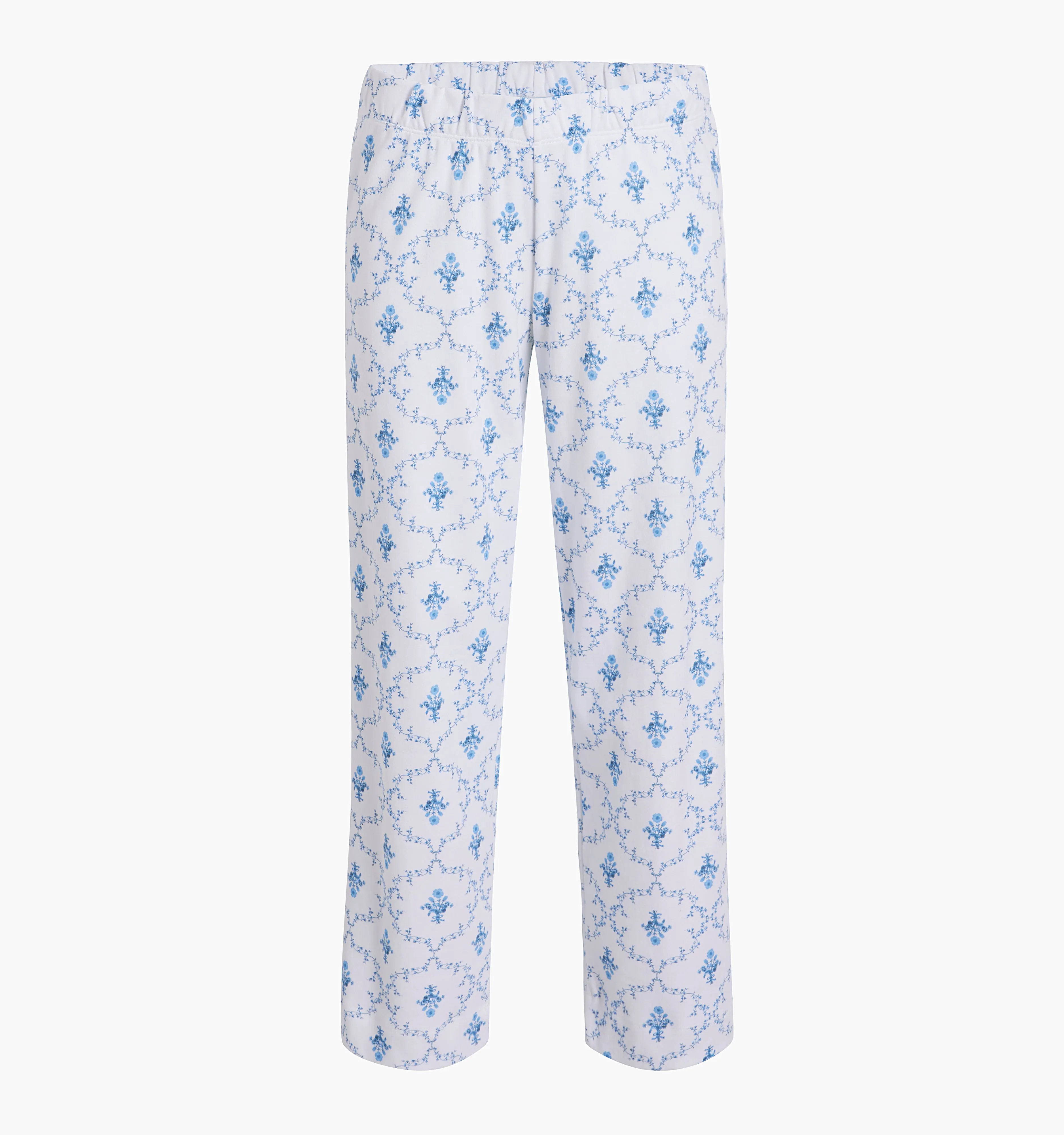 The Alice Sleep Pants - Blue Trellis