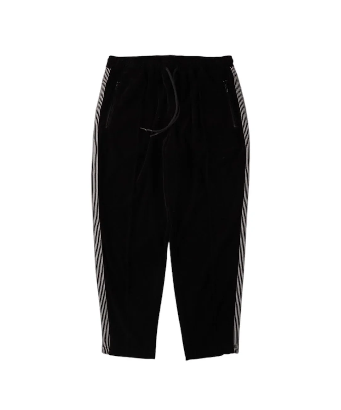 VELOUR TRACK PANTS "BLACK"