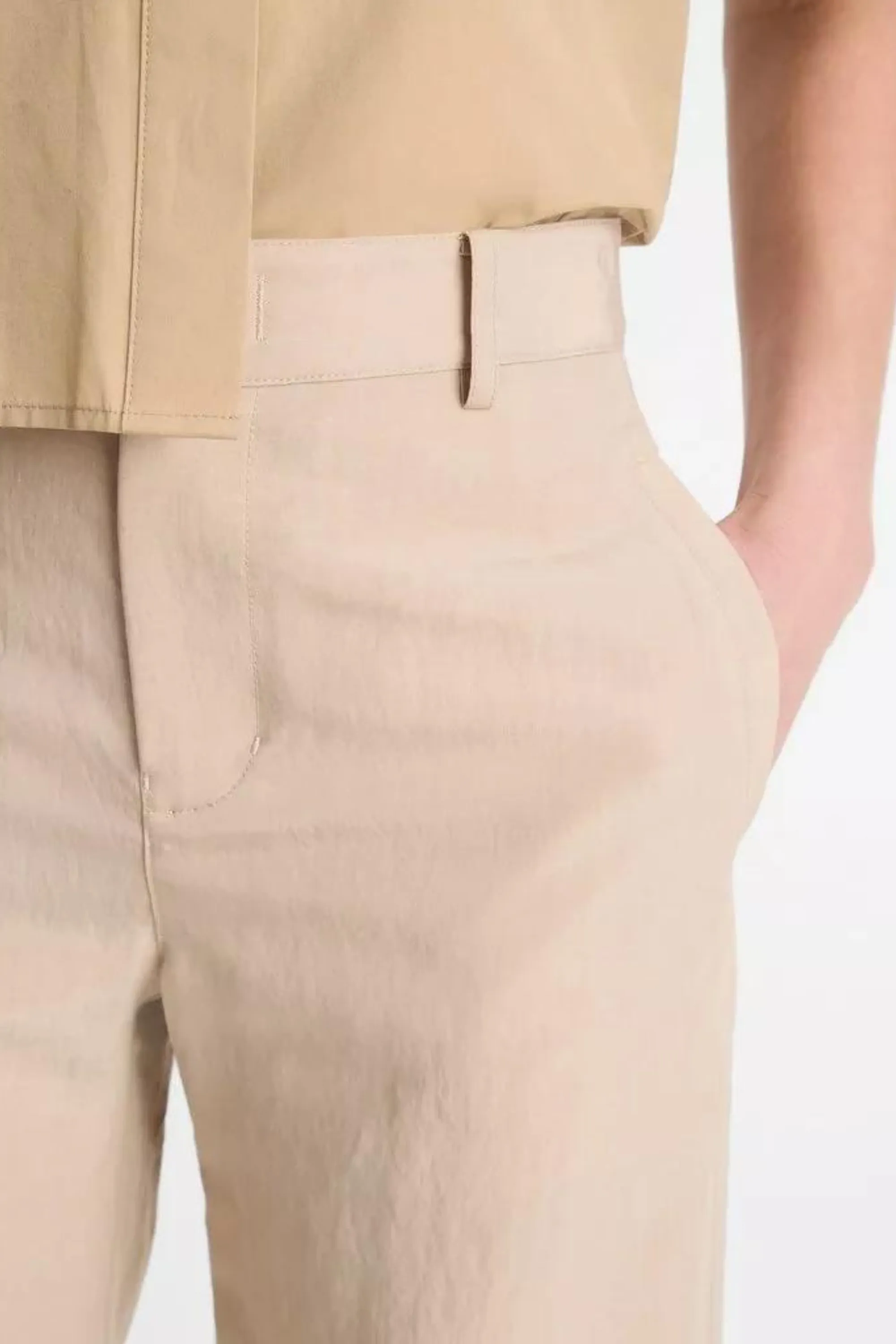 Vince Mid Rise Wide Leg Cliffside