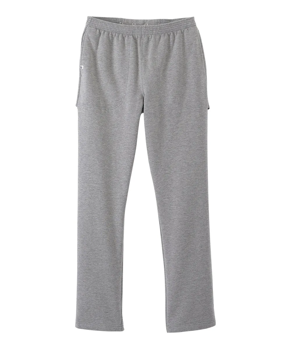 Women's Fleece Pants With Back Overlap