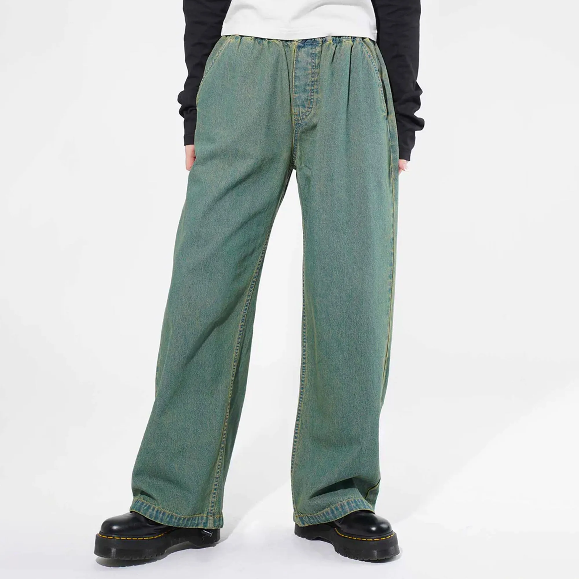 X-Girl Womens Easy Denim Pants